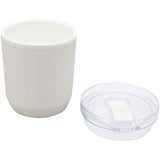 Bicchiere a doppia parete in plastica riciclata da 180 ml Hudson personalizzato con logo - Pubblienne