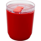 Bicchiere a doppia parete in plastica riciclata da 180 ml Hudson personalizzato con logo - Pubblienne