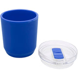 Bicchiere a doppia parete in plastica riciclata da 180 ml Hudson personalizzato con logo - Pubblienne