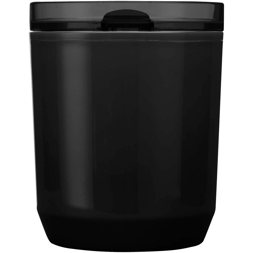 Bicchiere a doppia parete in plastica riciclata da 180 ml Hudson personalizzato con logo - Pubblienne
