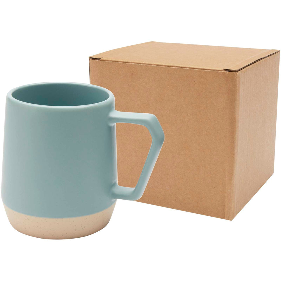 Tazza in ceramica con finitura opaca da 300 ml Dolce personalizzato con logo - Pubblienne