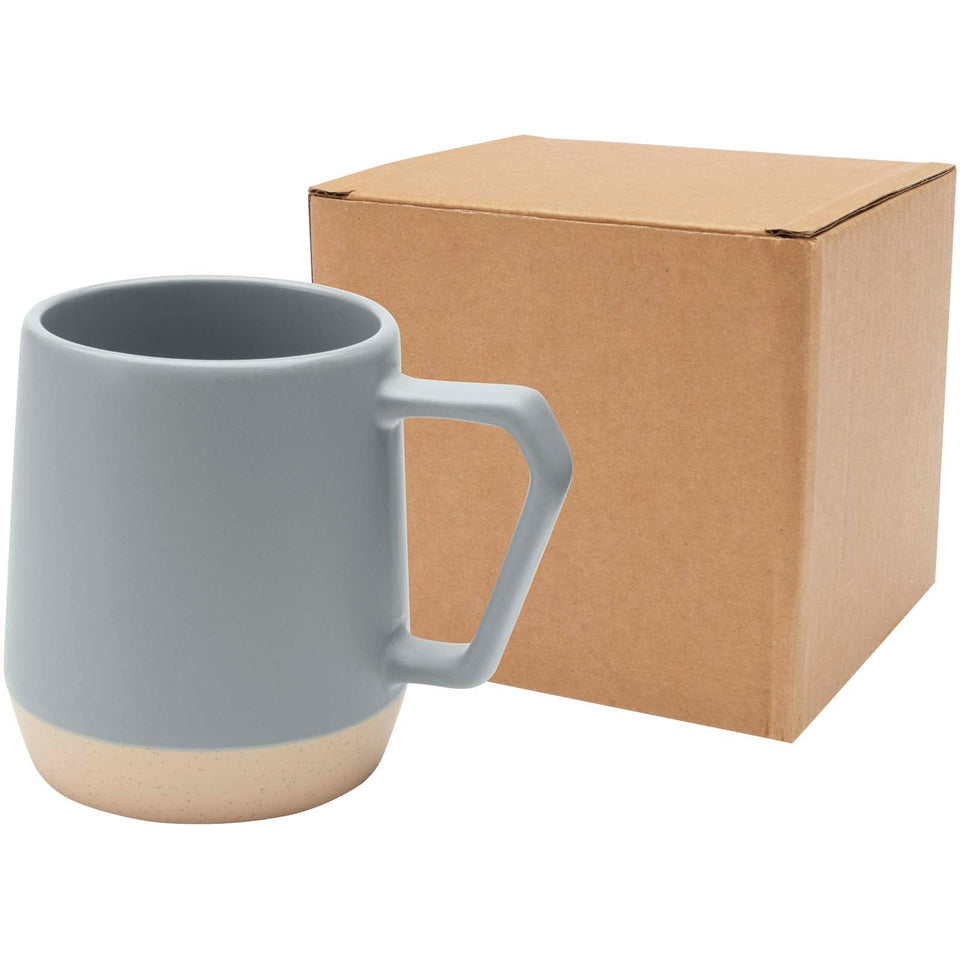 Tazza in ceramica con finitura opaca da 300 ml Dolce personalizzato con logo - Pubblienne