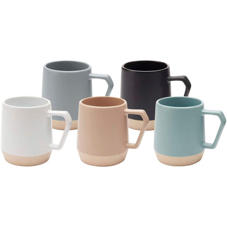 Tazza in ceramica con finitura opaca da 300 ml Dolce personalizzato con logo - Pubblienne