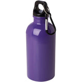Borraccia da 400 ml in acciaio inossidabile certificato RCS a parete singola con moschettone Oregon personalizzato con logo - Pubblienne