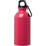 Borraccia da 400 ml in acciaio inossidabile certificato RCS a parete singola con moschettone Oregon personalizzato con logo - Pubblienne