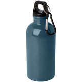 Borraccia da 400 ml in acciaio inossidabile certificato RCS a parete singola con moschettone Oregon personalizzato con logo - Pubblienne
