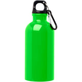 Borraccia da 400 ml in acciaio inossidabile certificato RCS a parete singola con moschettone Oregon personalizzato con logo - Pubblienne