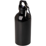Borraccia da 400 ml in acciaio inossidabile certificato RCS a parete singola con moschettone Oregon personalizzato con logo - Pubblienne