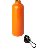 Borraccia da 750 ml in acciaio inossidabile certificato RCS a parete singola con moschettone Oregon personalizzato con logo - Pubblienne