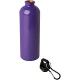 Borraccia da 750 ml in acciaio inossidabile certificato RCS a parete singola con moschettone Oregon personalizzato con logo - Pubblienne