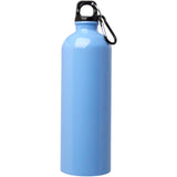 Borraccia da 750 ml in acciaio inossidabile certificato RCS a parete singola con moschettone Oregon personalizzato con logo - Pubblienne