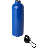 Borraccia da 750 ml in acciaio inossidabile certificato RCS a parete singola con moschettone Oregon personalizzato con logo - Pubblienne