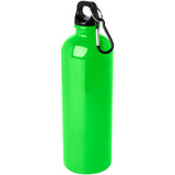 Borraccia da 750 ml in acciaio inossidabile certificato RCS a parete singola con moschettone Oregon personalizzato con logo - Pubblienne