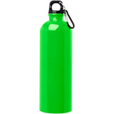 Borraccia da 750 ml in acciaio inossidabile certificato RCS a parete singola con moschettone Oregon personalizzato con logo - Pubblienne