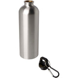 Borraccia da 750 ml in acciaio inossidabile certificato RCS a parete singola con moschettone Oregon personalizzato con logo - Pubblienne