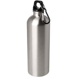 Borraccia da 750 ml in acciaio inossidabile certificato RCS a parete singola con moschettone Oregon personalizzato con logo - Pubblienne