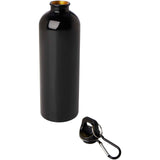 Borraccia da 750 ml in acciaio inossidabile certificato RCS a parete singola con moschettone Oregon personalizzato con logo - Pubblienne