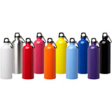 Borraccia da 750 ml in acciaio inossidabile certificato RCS a parete singola con moschettone Oregon personalizzato con logo - Pubblienne