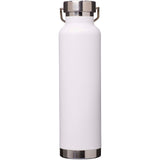 Borraccia termica in acciaio inossidabile riciclato RCS con isolamento sottovuoto in rame da 650 ml Thor personalizzato con logo - Pubblienne
