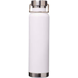 Borraccia termica in acciaio inossidabile riciclato RCS con isolamento sottovuoto in rame da 650 ml Thor personalizzato con logo - Pubblienne