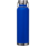 Borraccia termica in acciaio inossidabile riciclato RCS con isolamento sottovuoto in rame da 650 ml Thor personalizzato con logo - Pubblienne