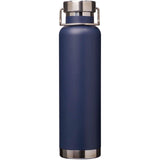 Borraccia termica in acciaio inossidabile riciclato RCS con isolamento sottovuoto in rame da 650 ml Thor personalizzato con logo - Pubblienne