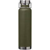 Borraccia termica in acciaio inossidabile riciclato RCS con isolamento sottovuoto in rame da 650 ml Thor personalizzato con logo - Pubblienne