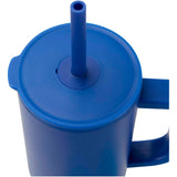 Bicchiere termico da 900 ml certificato RCS con cannuccia in silicone Brady personalizzato con logo - Pubblienne