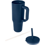 Bicchiere termico da 900 ml certificato RCS con cannuccia in silicone Brady personalizzato con logo - Pubblienne