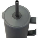 Bicchiere termico da 900 ml certificato RCS con cannuccia in silicone Brady personalizzato con logo - Pubblienne