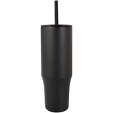 Bicchiere termico da 900 ml certificato RCS con cannuccia in silicone Brady personalizzato con logo - Pubblienne