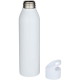 Borraccia a parete singola in acciaio inossidabile riciclato certificato RCS da 650 ml Sky personalizzato con logo - Pubblienne