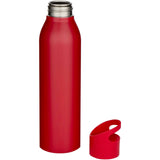 Borraccia a parete singola in acciaio inossidabile riciclato certificato RCS da 650 ml Sky personalizzato con logo - Pubblienne