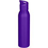 Borraccia a parete singola in acciaio inossidabile riciclato certificato RCS da 650 ml Sky personalizzato con logo - Pubblienne