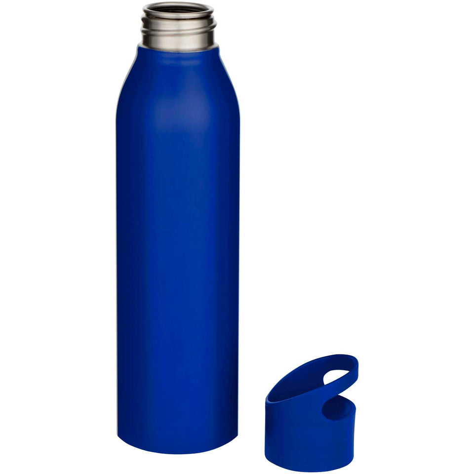 Borraccia a parete singola in acciaio inossidabile riciclato certificato RCS da 650 ml Sky personalizzato con logo - Pubblienne