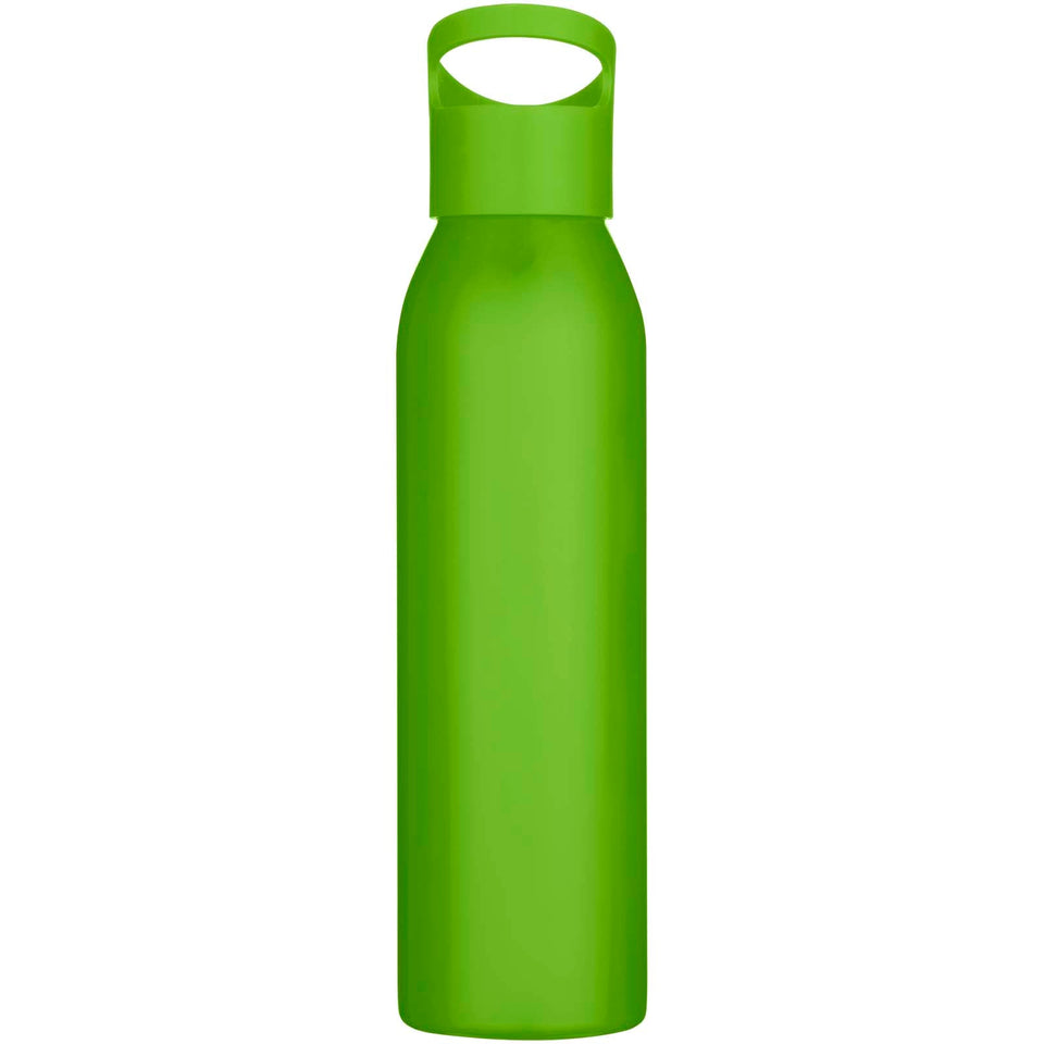Borraccia a parete singola in acciaio inossidabile riciclato certificato RCS da 650 ml Sky personalizzato con logo - Pubblienne