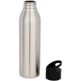 Borraccia a parete singola in acciaio inossidabile riciclato certificato RCS da 650 ml Sky personalizzato con logo - Pubblienne