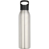 Borraccia a parete singola in acciaio inossidabile riciclato certificato RCS da 650 ml Sky personalizzato con logo - Pubblienne