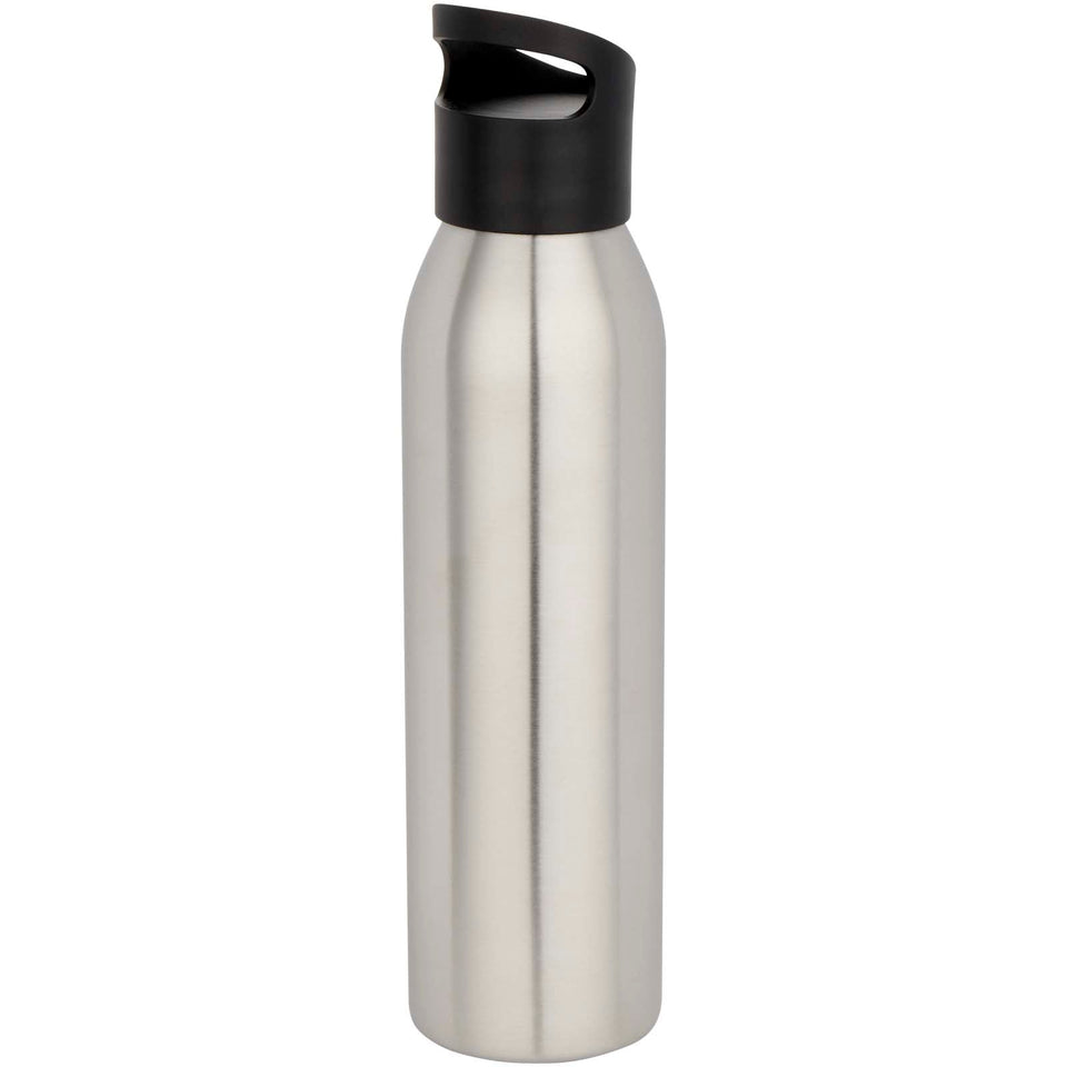 Borraccia a parete singola in acciaio inossidabile riciclato certificato RCS da 650 ml Sky personalizzato con logo - Pubblienne