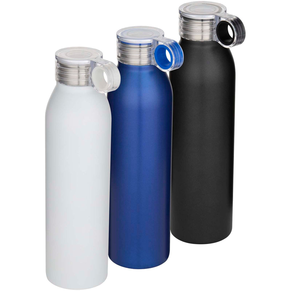 Borraccia in acciaio inossidabile riciclato RCS da 650 ml Grom personalizzato con logo - Pubblienne