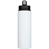 Borraccia a parete singola in acciaio inossidabile riciclato certificato RCS da 800 ml Fitz personalizzato con logo - Pubblienne