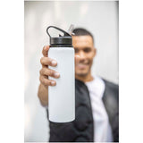 Borraccia a parete singola in acciaio inossidabile riciclato certificato RCS da 800 ml Fitz personalizzato con logo - Pubblienne