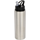 Borraccia a parete singola in acciaio inossidabile riciclato certificato RCS da 800 ml Fitz personalizzato con logo - Pubblienne