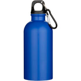 Borraccia da 400 ml in acciaio inossidabile certificato RCS a parete singola con moschettone Oregon personalizzato con logo - Pubblienne