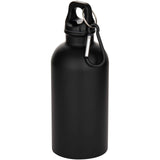 Borraccia da 400 ml in acciaio inossidabile certificato RCS a parete singola con moschettone Oregon personalizzato con logo - Pubblienne