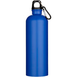 Borraccia da 750 ml in acciaio inossidabile riciclato RCS a parete singola con moschettone Oregon personalizzato con logo - Pubblienne