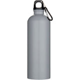 Borraccia da 750 ml in acciaio inossidabile riciclato RCS a parete singola con moschettone Oregon personalizzato con logo - Pubblienne