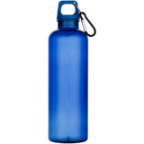 Borraccia in plastica riciclata certificata RCS da 750 ml con moschettone Oregon personalizzato con logo - Pubblienne