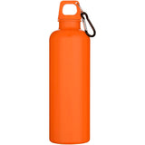 Borraccia in plastica riciclata RCS in tinta unita con moschettone Oregon da 750 ml personalizzato con logo - Pubblienne
