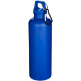 Borraccia in plastica riciclata RCS in tinta unita con moschettone Oregon da 750 ml personalizzato con logo - Pubblienne